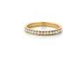 Ring 18kt geel goud en diamant