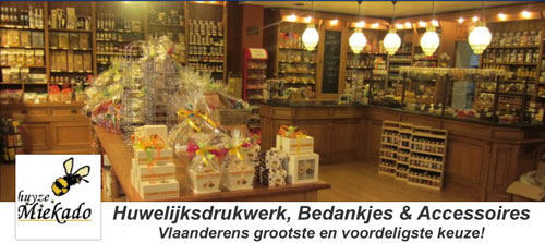 Huyze Miekado - Huwelijksdrukwerk, Bedankjes & Accessoires